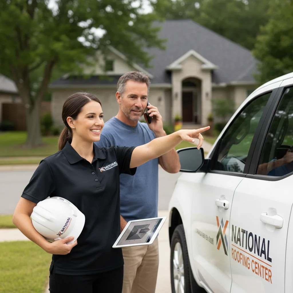 National Roofing Center customer support in Byers